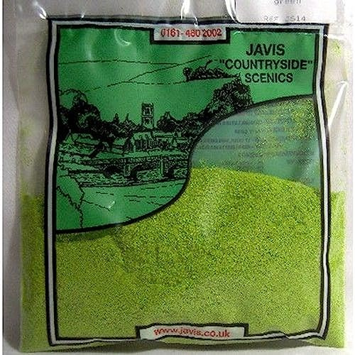 Scenic Scatter , Model Railway / Wargaming, Light Green, Javis