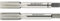 Bohrcraft Handgewindebohrer DIN 5157 G HSS-G, Whitworth-Rohr 3/4 Zoll x 14, 2-teilig in Unibox, 1 Stück, 41021100034