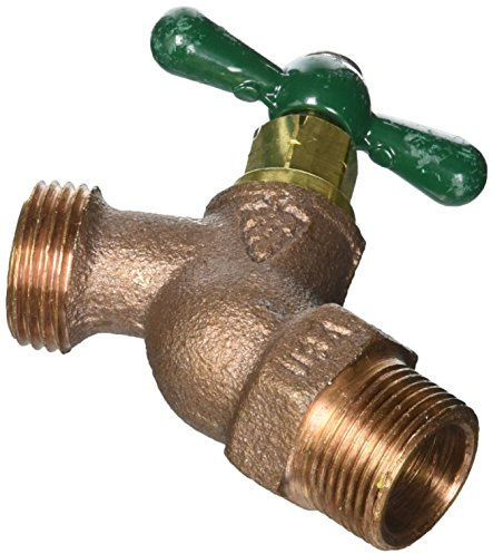 Arrowhead Brass & Plumbing 351LF 3/4 Male Pipe Thread, Red Brass, Straight Hose Bibb