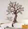 Wandtattoo Wandaufkleber Baum Olivenbaum mit Spruch M1567 - ausgewählte Farbe: *Kupfer* - ausgewählte Größe: L - 100cm breit x 121cm hoch