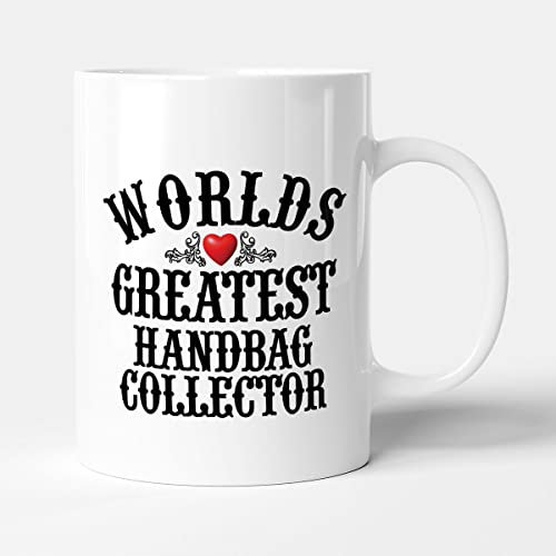 Victorian Printing Co - The Worlds Greatest - Handbag Collector - Mug, Ceramic, 11fl.oz.