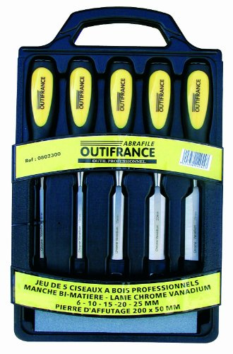 Outifrance - OUTIFRANCE - Ciseaux à bois manche bi-matière 30 mm