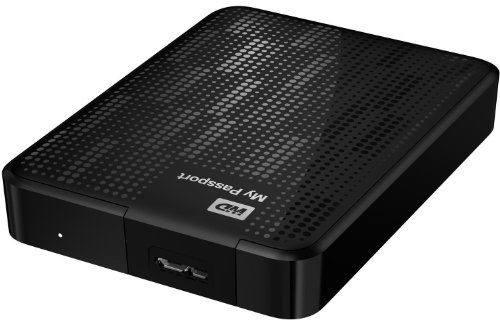 Western Digital My Passport Disque dur externe portable 2,5 USB 3.0 / USB 2.0 1,5 To Noir