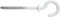 TOX Hakendübel Pirat Will-S, Dübel 8 x 51 mm, Haken 5 x 86 mm, 2 Stück, 051701111