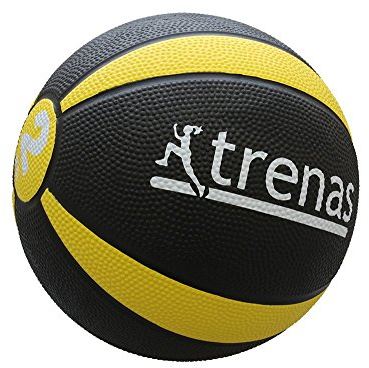 trenas Gummimedizinball PRO - Der professionelle Medizinball - 2 KG