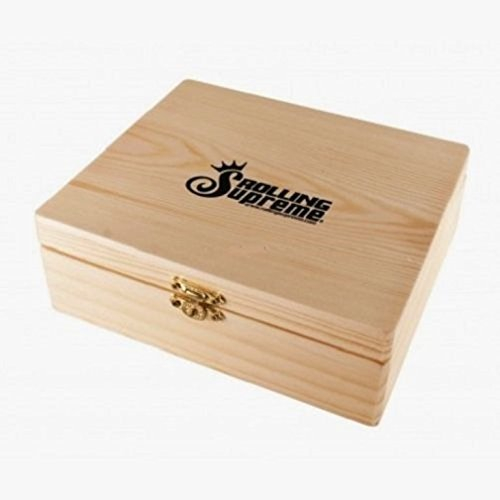 RS Jointbox Holzbox 170 x 59 x 150 4 Fächer inkl. Geheimfach + RAW Papers Tips