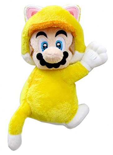 Nintendo Figurine Mario Chat en peluche 19 cm
