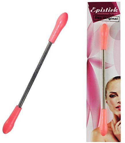 Epistick - Gesichtshaar-Epilierer für schnelle und manuelle Haarentfernung in Pink