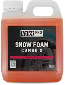 ValetPRO Snow Foam Combo2 - 1 Liter - Snow Foam Shampoo - Leistungsstarker alkalischer Reiniger zur Vorwäsche