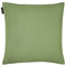 LINUM Annabell Elegant Kissenhülle 50x50 cm, 100% Baumwolle, Maschinenwaschbar, Moosgrün
