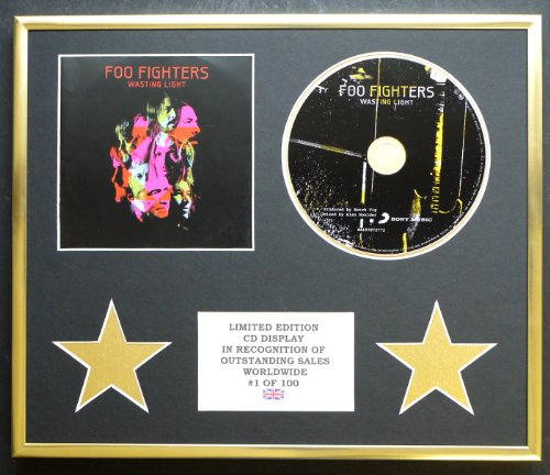 FOO Fighters/CD Display/Limited Edition/COA/Wasting Light