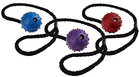 CLASSIC PETBLIS Rubber Pimple Ball On A Rope 5cm 2 inches, 100 g