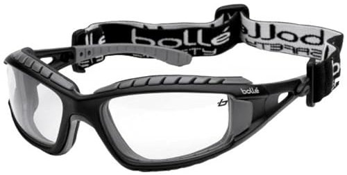 Bolle Brille Tracker, klar Sicherheitsbrille