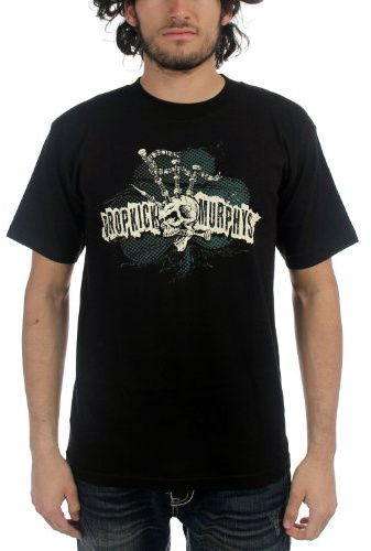 Dropkick Murphys - Mens Bagpipe Mohawk T-Shirt