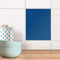 creatisto Fliesenaufkleber abwaschbare I Fliesen Sticker Aufkleber Folie selbstklebend Bad renovieren Küche Dekoration Bad I 20x25 cm Design Motiv Blau Dark - 1 Stück