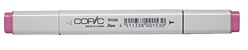 Copic Classic Coloured Marker Pen RV-06 Cerise, Art & Crafts, Colouring, Graphics, Highlighter, Design, Anime, Professional & Beginners, Art Supplies & Colouring Books