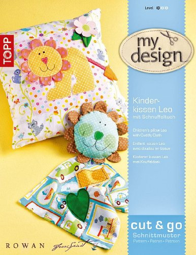 my design Kinderkissen Leo: mit Schnuffeltuch