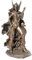 VERONESE frigga, nordische göttin der liebe und ehe kalt gegossen statue figur bronze Bronze Copper Gold braun Beige 10 In H