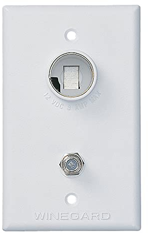 Winegard Company TG-7341 Tv Outlet/Receptacle White