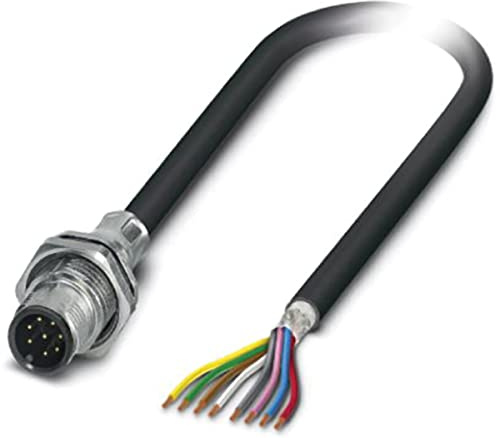 Phoenix Contact SACCBP konfektioniertes Sensorkabel 8-adrig, Stecker, Länge 2m