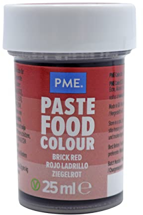 PME Colorante Alimentario en Pasta - Rojo Ladrillo (25g)