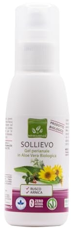 Benessence - Sollievo Gel Coadiuvante per zona perianale con Aloe Vera Biologica da 100 ml