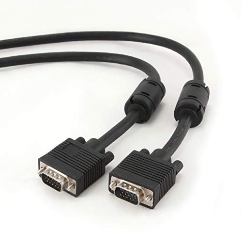 Gembird 1.8m HD15 M/M - Cable VGA, Color Negro