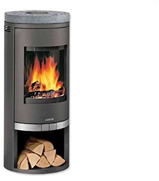 Justus Faro 468629 Poêle à bois acier Gris fonte