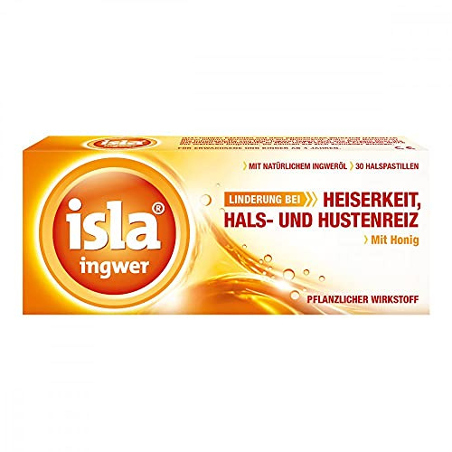 isla ingwer Halspastillen, 30 St. Pastillen