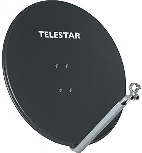 Telestar Profirapid 85 Sat-Spiegel 85 cm inkl. 40 mm Profimount Schnellmontage LNB-Halterung schiefergrau