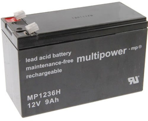 Multipower MP1236H Original Multipower Akku 12 Volt 9000mAh