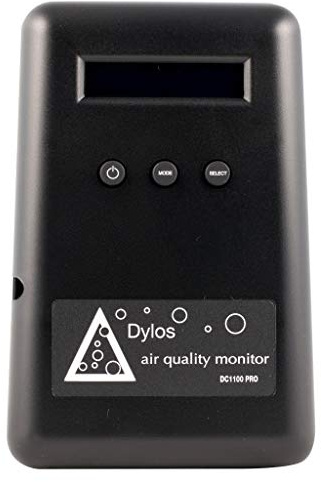 Dylos DC1100 Pro Air Quality Monitor (Dylos Pro+HM) Negro soporte de pared para pantalla plana