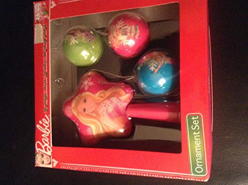 Barbie ORNAMENT SET NEW IN BOX