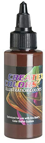 Createx Burnt Umber 5062 Illustration Farbe 60ml gebrannte Umbra Airbrush Farbe