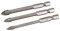 Silverline 224760 Hex Drive Tile and Glass Drill Bit 3pce Set 5, 6 and 8 mm
