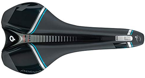 Prologo Sattel Kit Nago Evo X10 TIROX, schwarz-Blau, 280x135mm