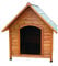 Croci Chalet - Cuccia per cani, Cuccia da esterno in legno, Piedini regolabili, 72X76X76 CM