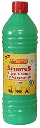 Favorit Spiritus Brennspiritus 6 x 1 Liter Flasche