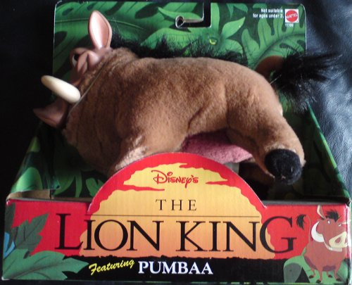 Mattel The Lion King Pumbaa-Peluche