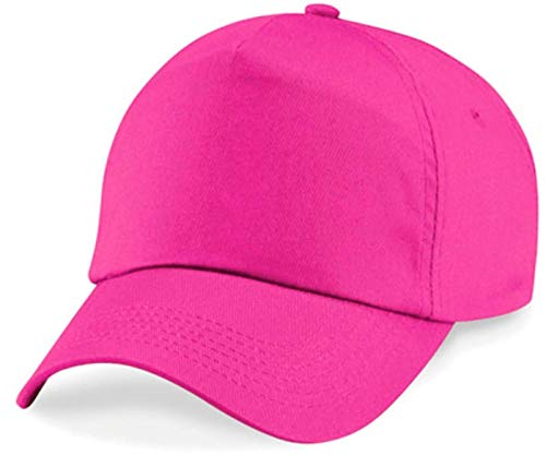 Shirtinstyle Basecap Cap 5 Panel Cap Verschluss Klettverschluss Größe Unisex, Farbe pink