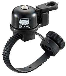 CATEYE Fahrradklingel Micro Brass Bell OH-2400 Schwarz