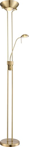 GLOBO 20,5 Watt LED Decken Fluter Lese Arm Stand Leuchte Steh Lampe Dimmer 59040
