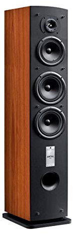 Triangle - Enceinte Hi-FI Antal 902 - Enceinte Colonne - Puissance Admissible 120W - Rendement 91 DB/W/m – Polyvalente Musique et Home-Cinéma - 220 x 1070 x 280 mm - Cognac (Pièce)