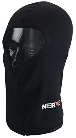 Nerve 151508040 Motorrad Gesichtsschutz Sturmhaube BW, Einzig Größe, Schwarz