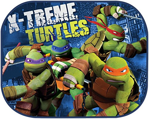 Nickeolodeon 80101 - Pack de 2 cortinillas parasol, diseño Turtles