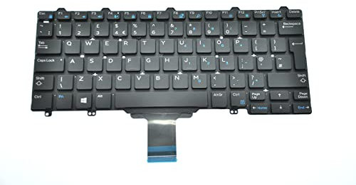 New Genuine Dell Latitude E7250, E5250, E3160 UK Language QWERTY Keyboard: 4PTJF