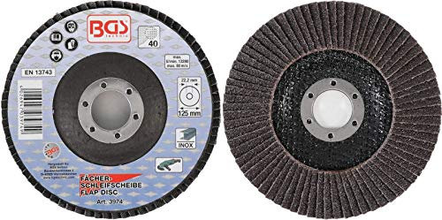 BGS 3974 | Disque à lamelles | Ø 125 mm | K 40