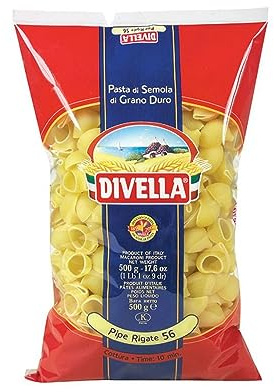 Rohr Rigate 56 Schalennudeln 500g - Divella