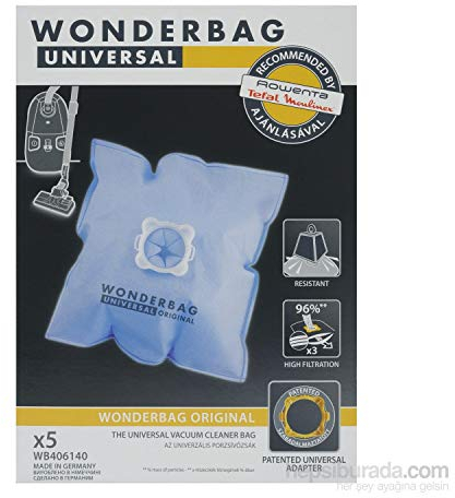 Rowenta WB406140 Staubsaugerbeutel, Wonderbag, universal