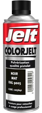 Jelt - Peinture de retouche Colorjelt noir mat - 005641
